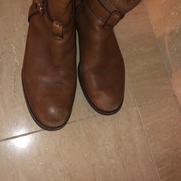 Tory Burch Riding Boots Tan Tall - Picture 7 of 9